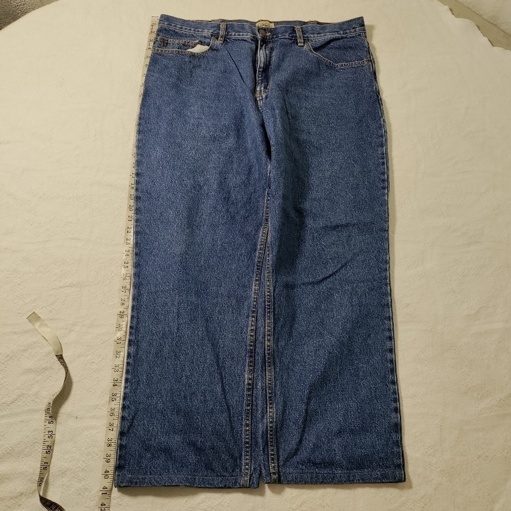 436. Schmidt Workwear Jeans Blue Sz 38X34